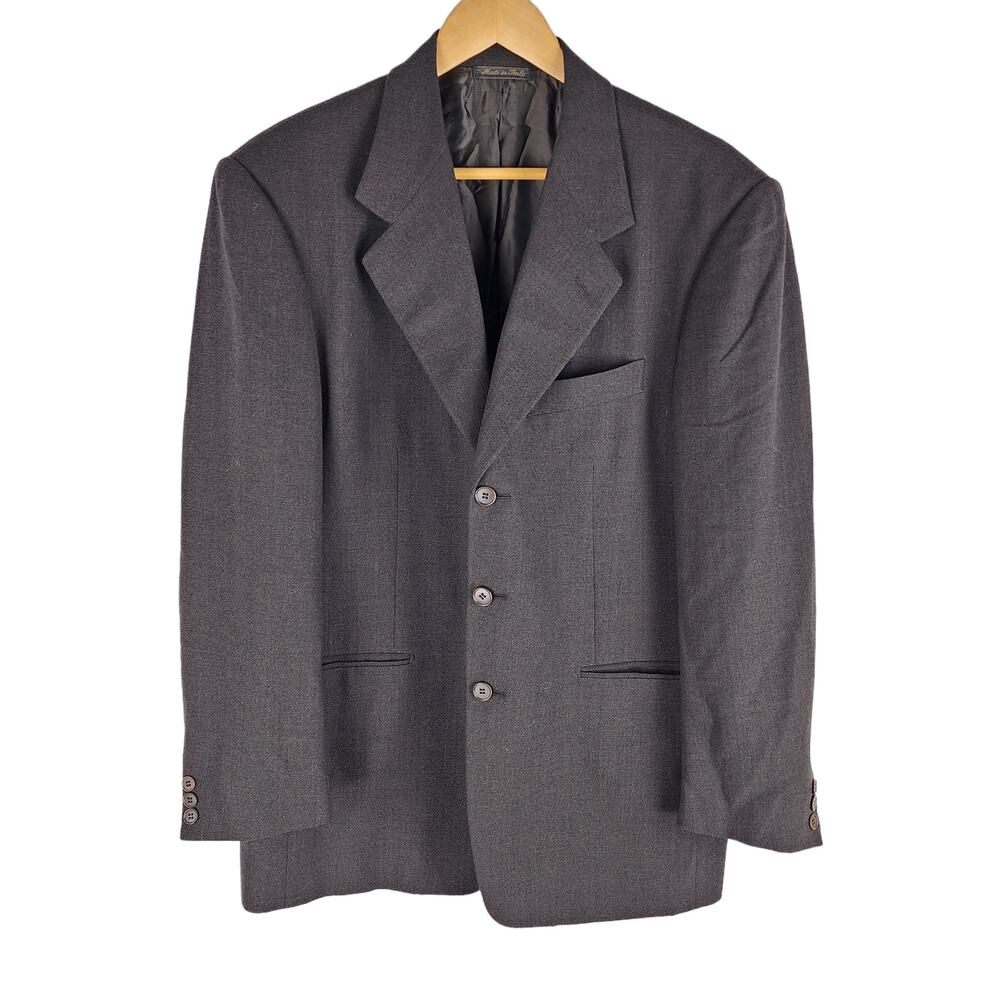 Pal Zeleri Gruppo For All Wool Blazer Brown 3 Button Italy Size IT52/US42R